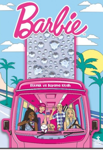 Barbie – Taşlı Çıkartmalarla Etkinlik ve Boyama Kitabı
