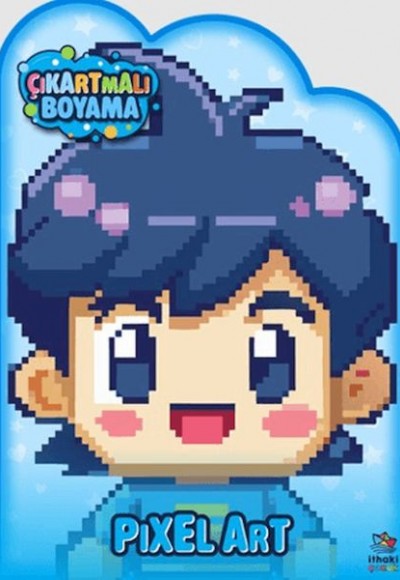 Pixel Art Zamanı - Çıkartmalı Boyama Kitabı Pixel Art Zamanı - Çıkartmalı Boyama Kitabı