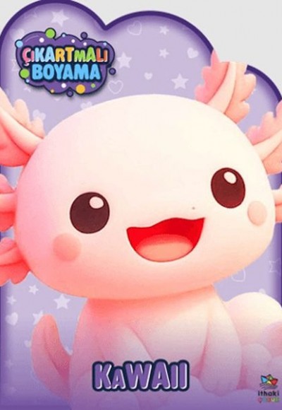 Kawaii Zamanı - Çıkartmalı Boyama Kitabı Kawaii Zamanı - Çıkartmalı Boyama Kitabı