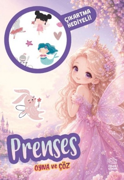 Prenses - Oyna ve Çöz Çıkartmalı Etkinlik Kitabı Prenses - Oyna ve Çöz Çıkartmalı Etkinlik Kitabı