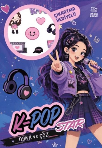 K-Pop Star - Oyna ve Çöz Çıkartmalı Etkinlik Kitabı K-Pop Star - Oyna ve Çöz Çıkartmalı Etkinlik Kitabı