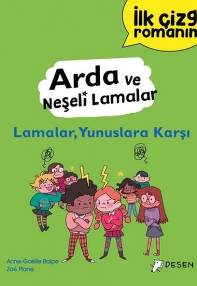 İlk Çizgi Romanım - Arda ve Neşeli Lamalar: Lamalar, Yunuslara Karşı İlk Çizgi Romanım - Arda ve Neşeli Lamalar: Lamalar, Yunuslara Karşı