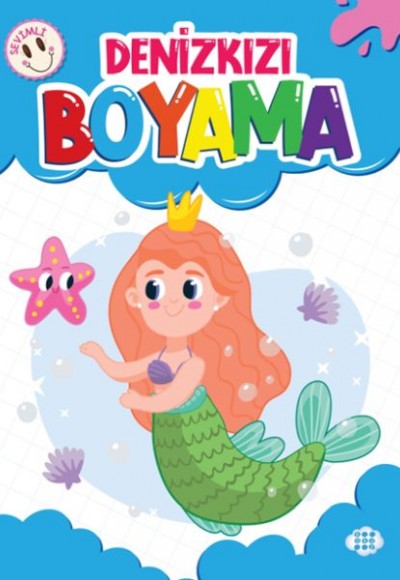 Sevimli Denizkızı Boyama Sevimli Denizkızı Boyama