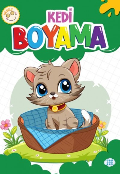 Neşeli Kedi Boyama Neşeli Kedi Boyama