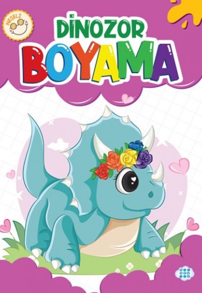 Neşeli Dinozor Boyama Neşeli Dinozor Boyama