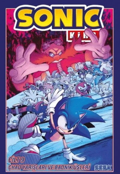Kirpi Sonic Cilt 9: Chao Yarışları ve Badnik Üsleri Kirpi Sonic Cilt 9: Chao Yarışları ve Badnik Üsleri