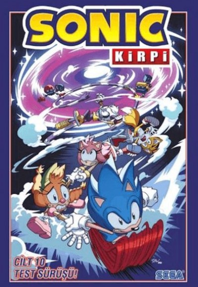 Kirpi Sonic Cilt 10: Test Sürüşü! Kirpi Sonic Cilt 10: Test Sürüşü!