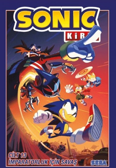 Kirpi Sonic Cilt 13 - İmparatorluk için Savaş Kirpi Sonic Cilt 13 - İmparatorluk için Savaş