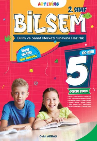 2. Sınıf 2025 BİLSEM Sınavına Hazırlık 5’li Deneme Sınavı 2. Sınıf 2025 BİLSEM Sınavına Hazırlık 5’li Deneme Sınavı