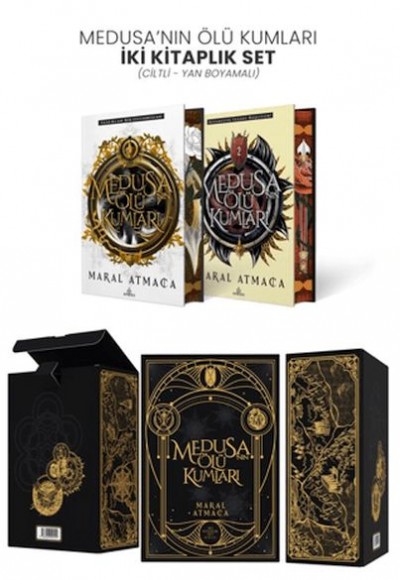 Medusa'nın Ölü Kumları İki Kitaplık Set (Ciltli Özel Baskı) Medusa'nın Ölü Kumları İki Kitaplık Set (Ciltli Özel Baskı)