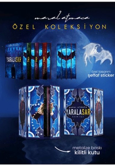 Yaralasar Serisi - Yan Boyamalı Kilitli Koleksiyon Kutu Yaralasar Serisi - Yan Boyamalı Kilitli Koleksiyon Kutu