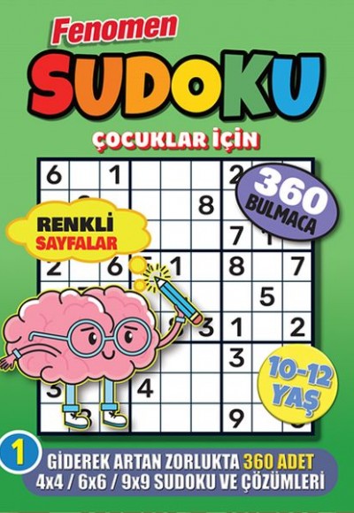 Fenomen Çocuklar İçin Sudoku 10-12 Yaş