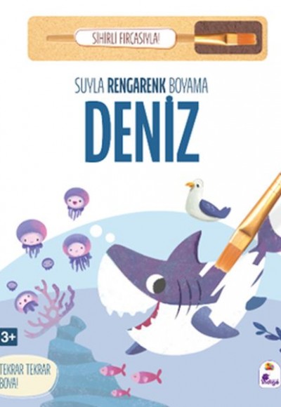 Suyla Rengarenk Boyama - Deniz (Sihirli Fırçasıyla)
