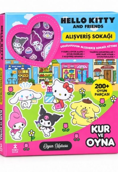 Hello Kitty & Friends Alışveriş Sokağı Kur ve Oyna