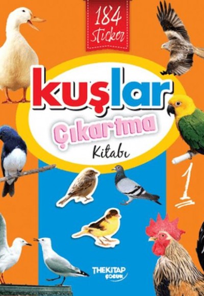 Kuşlar Çıkartma Kitabı - 1 Kuşlar Çıkartma Kitabı - 1