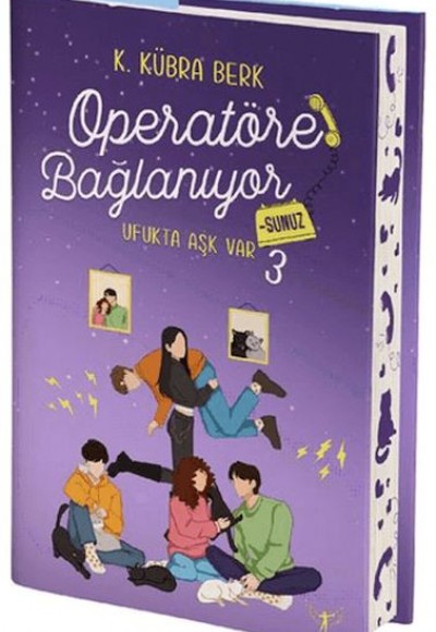 Operatöre Bağlanıyorsunuz 3 - Ufukta Aşk Var ( Yan Boyamalı ) - Ciltli Operatöre Bağlanıyorsunuz 3 - Ufukta Aşk Var ( Yan Boyamalı ) - Ciltli