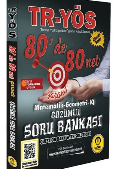 Tasarı  TR YÖS Matematik-Geometri-IQ 80 De 80 Net