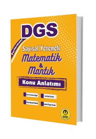 Tasarı Yayınları DGS Performans Sayısal Yetenek Matematik Mantık Konu Anlatımı Tasarı Yayınları DGS Performans Sayısal Yetenek Matematik Mantık Konu Anlatımı