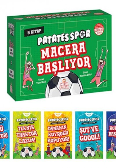Patatesspor Macera Başlıyor (5 Kitap+Soru Kitapçığı) Patatesspor Macera Başlıyor (5 Kitap+Soru Kitapçığı)