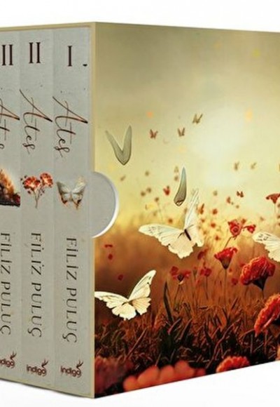 Ateş Serisi - 3 Kitap (Kutulu) Ciltli Ateş Serisi - 3 Kitap (Kutulu) Ciltli