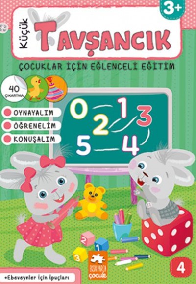 Küçük Tavşancık Serisi 4 - Küçük Tavşancık Çocuklar İçin Eğlenceli Eğitim Küçük Tavşancık Serisi 4 - Küçük Tavşancık Çocuklar İçin Eğlenceli Eğitim