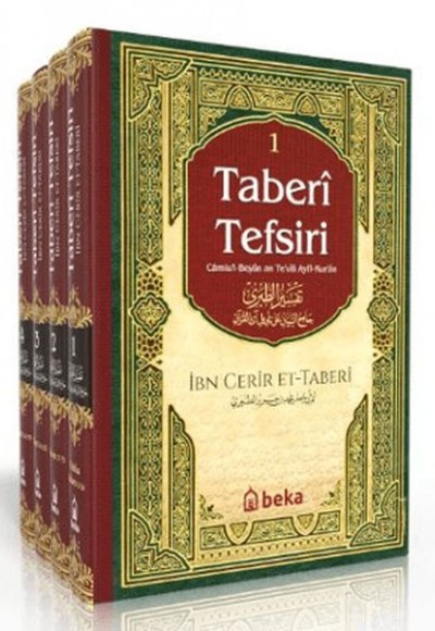 Taberi Tefsiri - Camiul Beyan An Tevili Ayıl Kuran - 4 Cilt Takım Taberi Tefsiri - Camiul Beyan An Tevili Ayıl Kuran - 4 Cilt Takım
