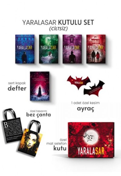 Yaralasar 4 Kitaplık Hediyeli Set Yaralasar 4 Kitaplık Hediyeli Set