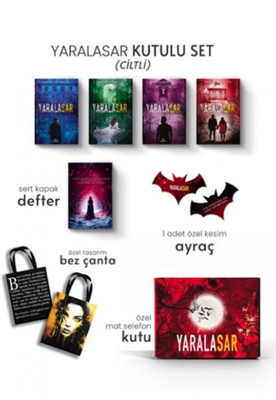 Yaralasar 4 Kitaplık Hediyeli Set (Ciltli) Yaralasar 4 Kitaplık Hediyeli Set (Ciltli)