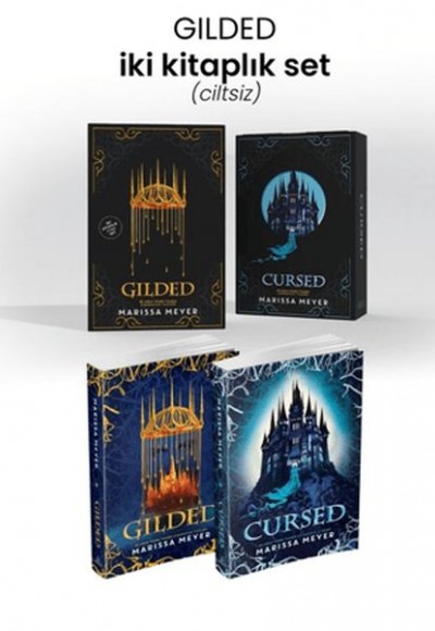 Gilded Serisi - İki Kitaplık Set Gilded Serisi - İki Kitaplık Set