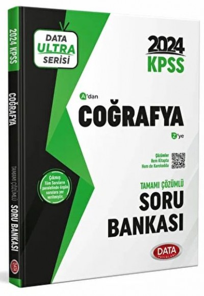 2024 KPSS Ultra Serisi Coğrafya Soru Bankası