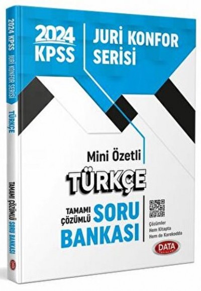 2024 KPSS Jüri Konfor Serisi Türkçe Soru Bankası