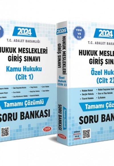 Data Hukuk Meslekleri Giriş Sınavına Hazırlık Tamamı Çözümlü Soru Bankası 1-2 Data Hukuk Meslekleri Giriş Sınavına Hazırlık Tamamı Çözümlü Soru Bankası 1-2