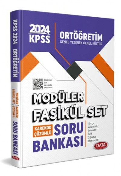 Data 2024 Kpss Ortaöğretim Soru Bankası Modüler Fasikül Set – Karekod Çözümlü Data 2024 Kpss Ortaöğretim Soru Bankası Modüler Fasikül Set – Karekod Çözümlü