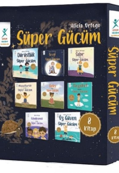 Süper Gücüm Seti 8 kitap
