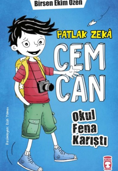Patlak Zekâ Cemcan - Okul Fena Karıştı (Fleksi Cilt) Patlak Zekâ Cemcan - Okul Fena Karıştı (Fleksi Cilt)