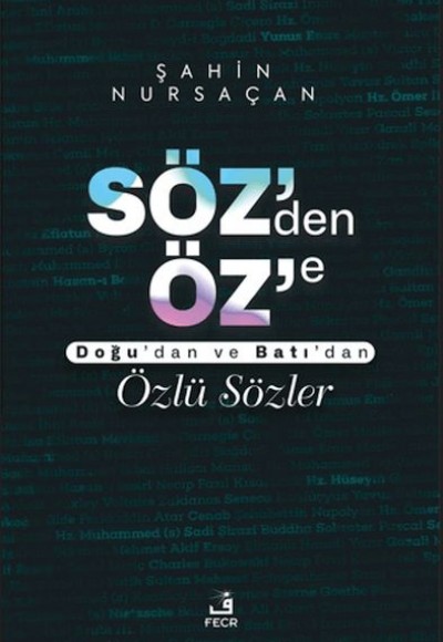 Söz’den Öz’e Söz’den Öz’e