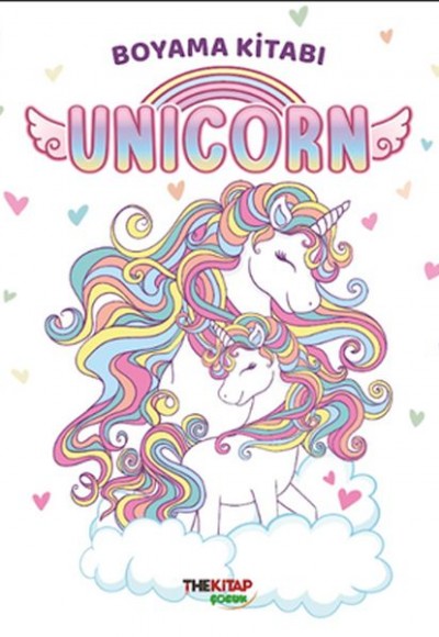 Unicorn Boyama Kitabı Unicorn Boyama Kitabı