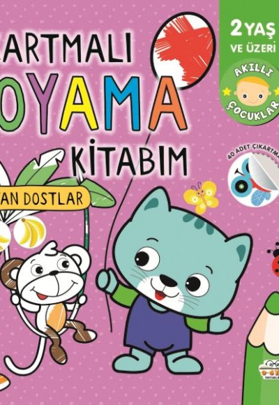 Çıkartmalı Boyama Kitabım Hayvan Dostlar Çıkartmalı Boyama Kitabım Hayvan Dostlar