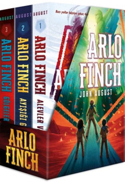 Arlo Finch 3 Kitap Takım (Kutulu + Ciltli) Arlo Finch 3 Kitap Takım (Kutulu + Ciltli)