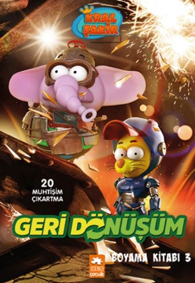 Kral Şakir Geridönüşüm Boyama Kitabı 3 Kral Şakir Geridönüşüm Boyama Kitabı 3