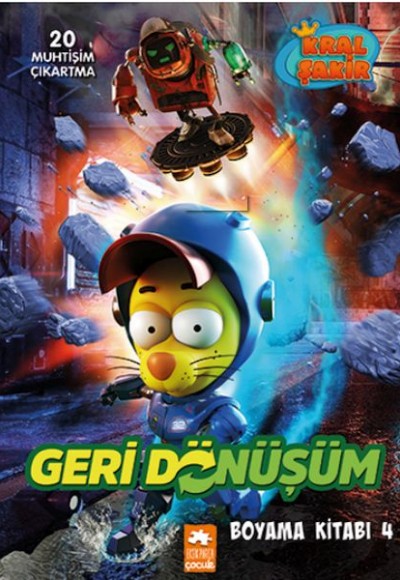 Kral Şakir Geridönüşüm Boyama Kitabı 4 Kral Şakir Geridönüşüm Boyama Kitabı 4