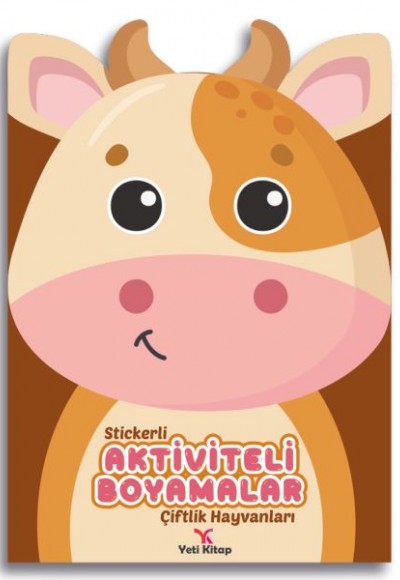 Stickerli Aktivite ve Boyamalar Çiftlik Hayvanları Stickerli Aktivite ve Boyamalar Çiftlik Hayvanları