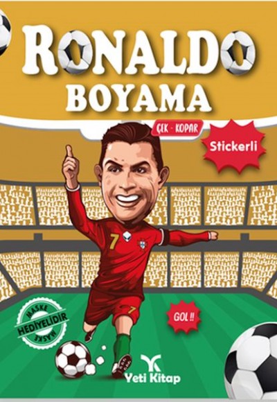 Ronaldo Boyama Kitabı Ronaldo Boyama Kitabı