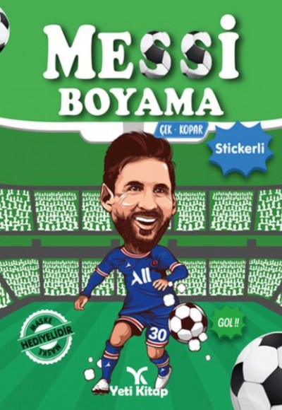 Messi Boyama Kitabı Messi Boyama Kitabı
