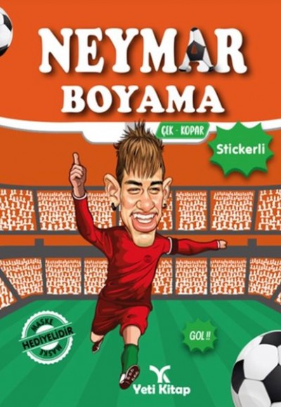 Neymar Boyama Kitabı Neymar Boyama Kitabı