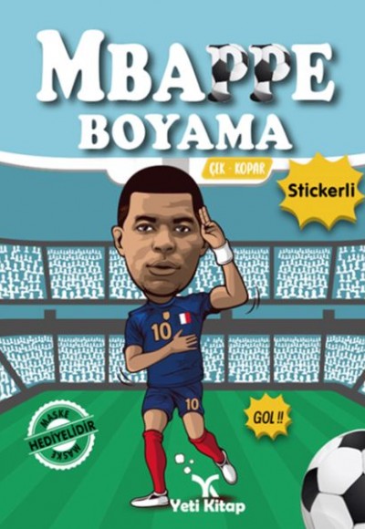 Mbappe Boyama Kitabı Mbappe Boyama Kitabı