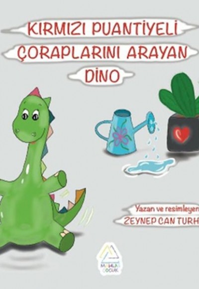 Kırmızı Puantiyeli Çoraplarını Arayan Dino Kırmızı Puantiyeli Çoraplarını Arayan Dino