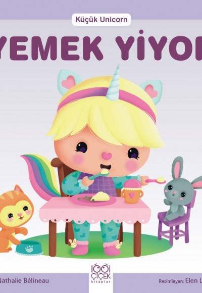 Küçük Unicorn Yemek Yiyor Küçük Unicorn Yemek Yiyor