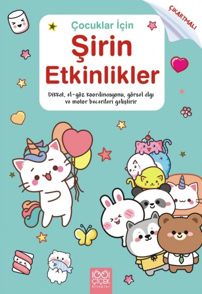 Çocuklar için Şirin Etkinlikler - Çıkartmalı Çocuklar için Şirin Etkinlikler - Çıkartmalı