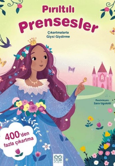 Pırıltılı Prensesler – Çıkartmalarla Giysi Giydirme Pırıltılı Prensesler – Çıkartmalarla Giysi Giydirme